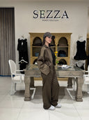 SATEN PANTOLON CEKET TAKIM