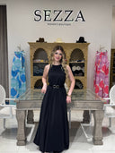 Siyah Maxı Elbise
