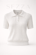 Polo Yaka Triko Bluz