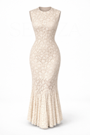 GÜPÜRLÜ ROMANTİK ELBİSE