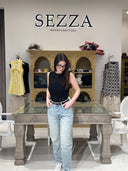 Dantel Desen Triko Bluz