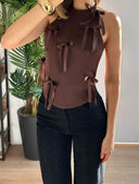 FİYONK DETAYLI BLUZ