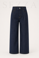 Denim Yüksel Bel Pantolon