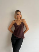 DANTEL DETAYLI BLUZ